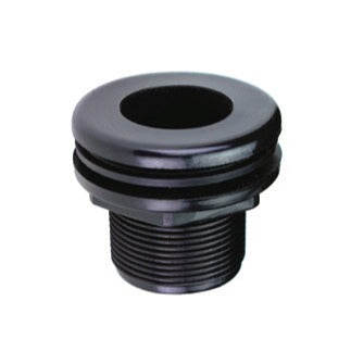 1 inch Double Threaded Bulkhead, by Lifeguard Aquatics