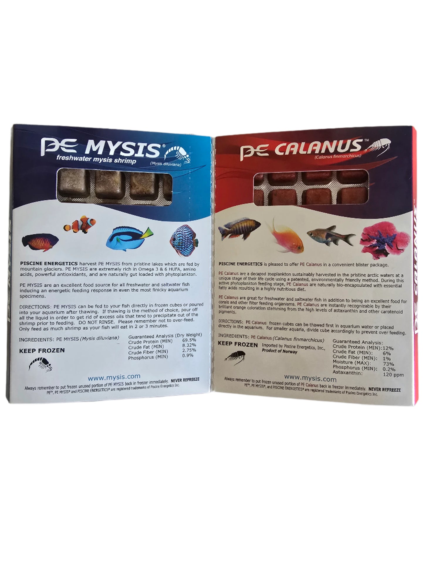 PE Mysis + PE Calanus, Twin Pack (Local Sales Only)