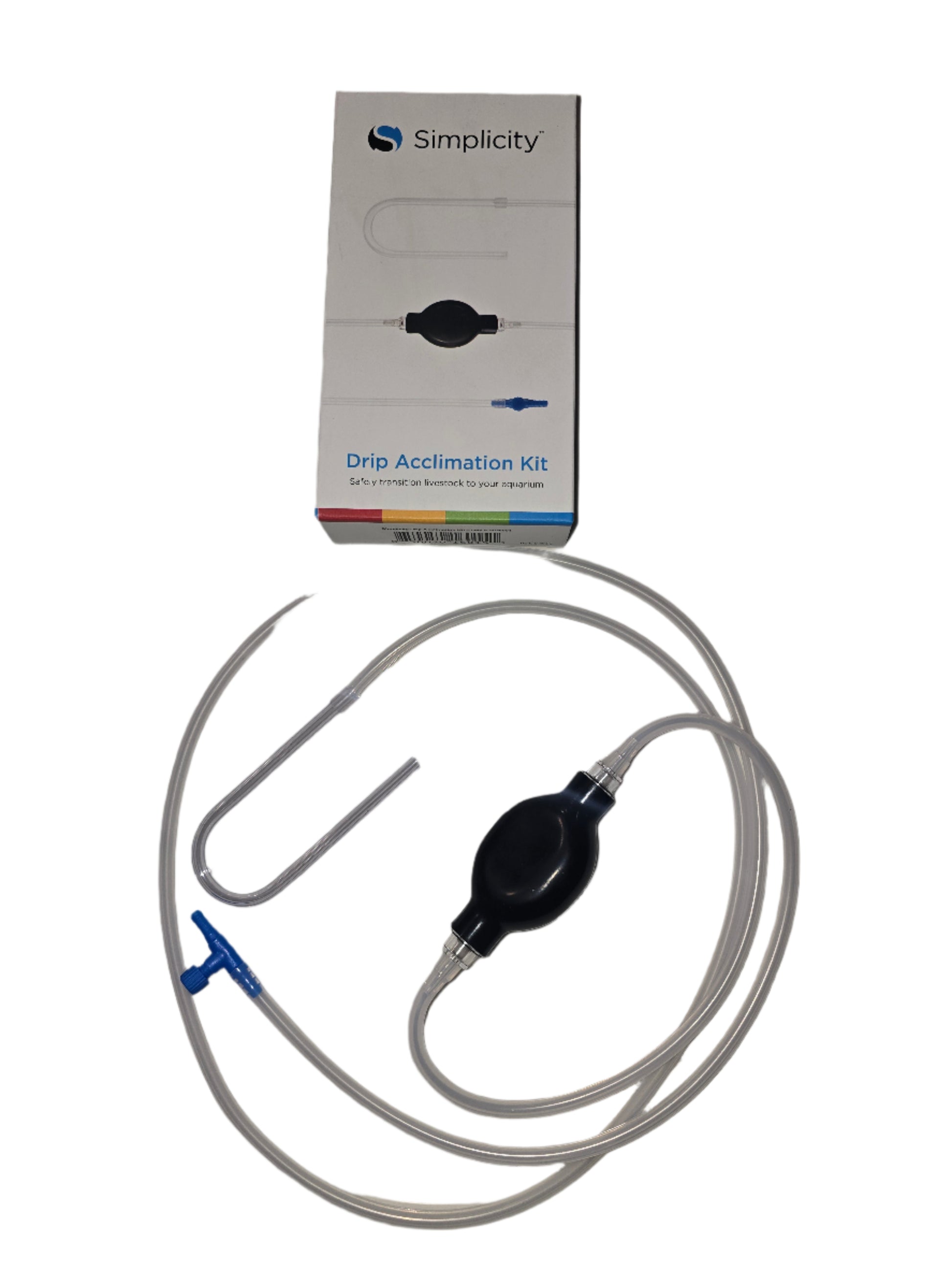 Drip acclimator outside of box