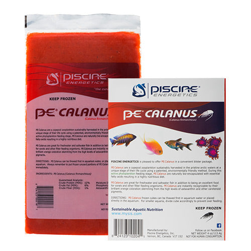 PE Calanus™ Frozen Zooplankton – 4 oz Blister Pack