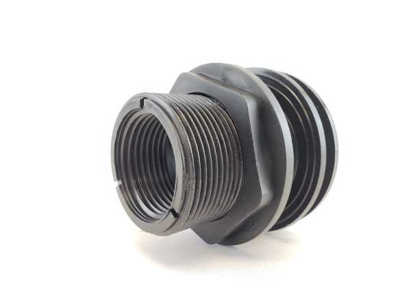 1" Slip/Thread bulkhead, by Lifeguard Aquatics - Keepin' it Reef