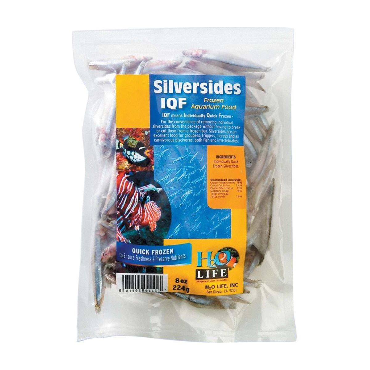 V2O, Silversides IQF, 4oz (Local Sales Only)