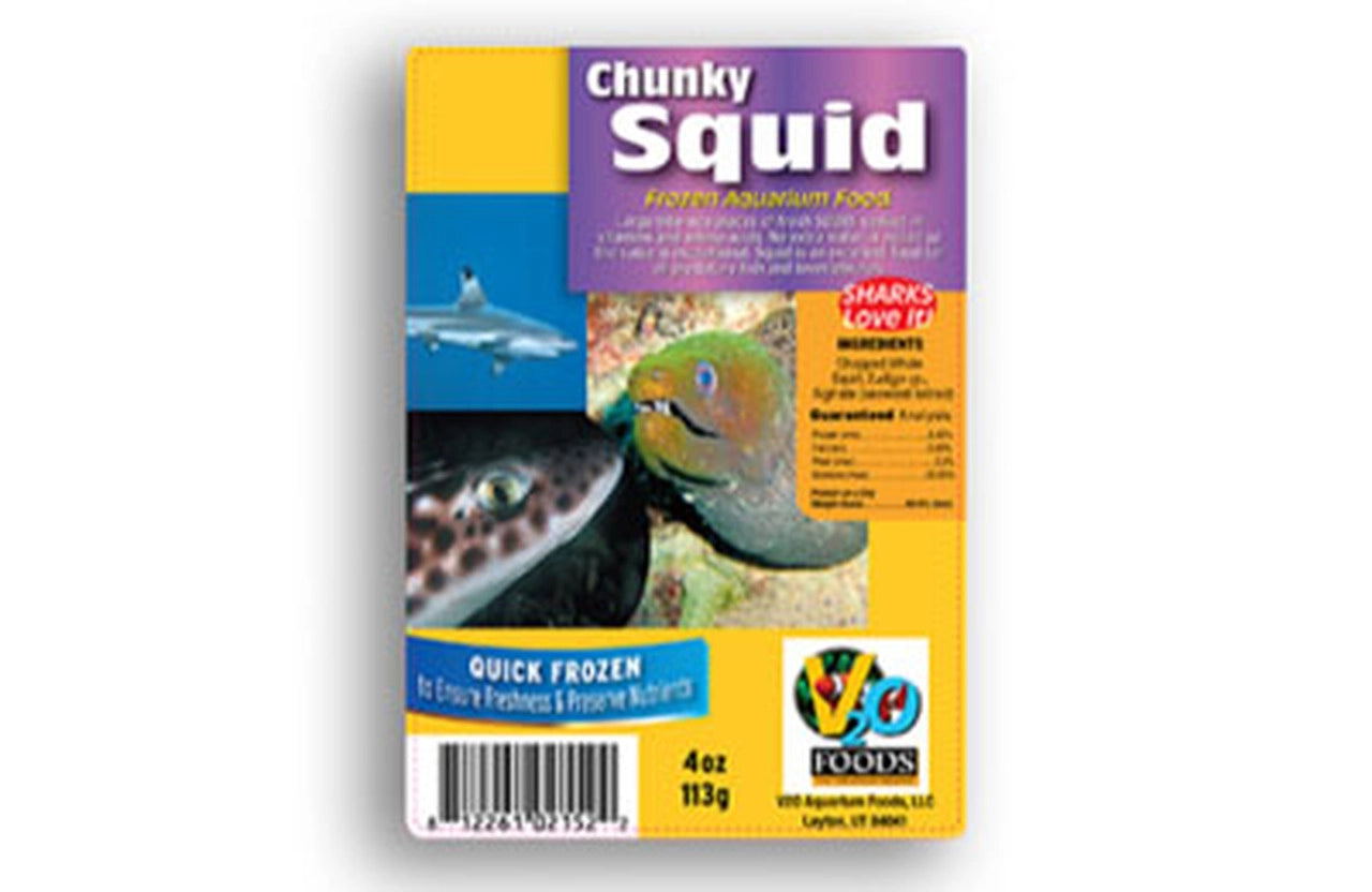 V20, Chunky Squid flat Pack, 4oz (Local Sales Only)