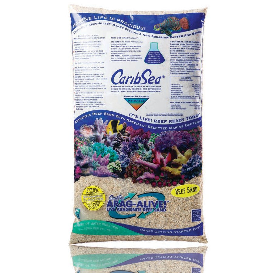 CaribSea Arag-Alive, Aquarium Sand - Keepin' it Reef