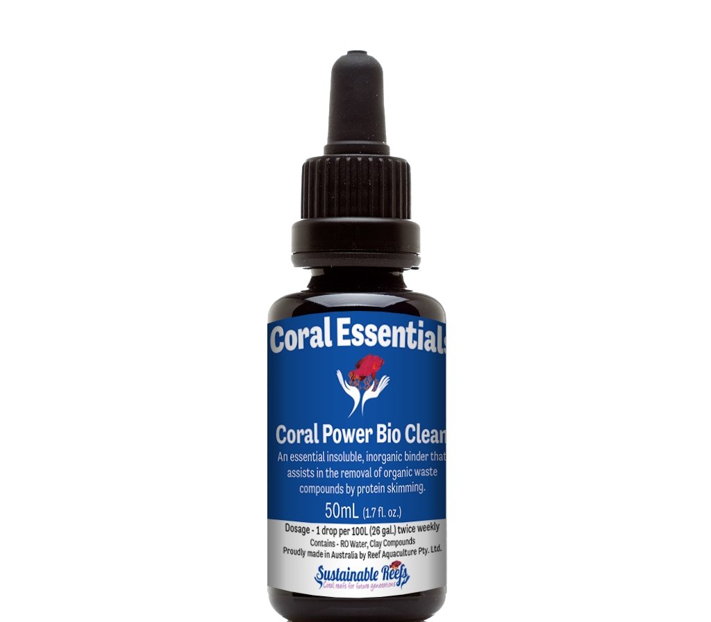Coral Essentials, Coral Power, Bio Clean, 50ML - Keepin' it Reef