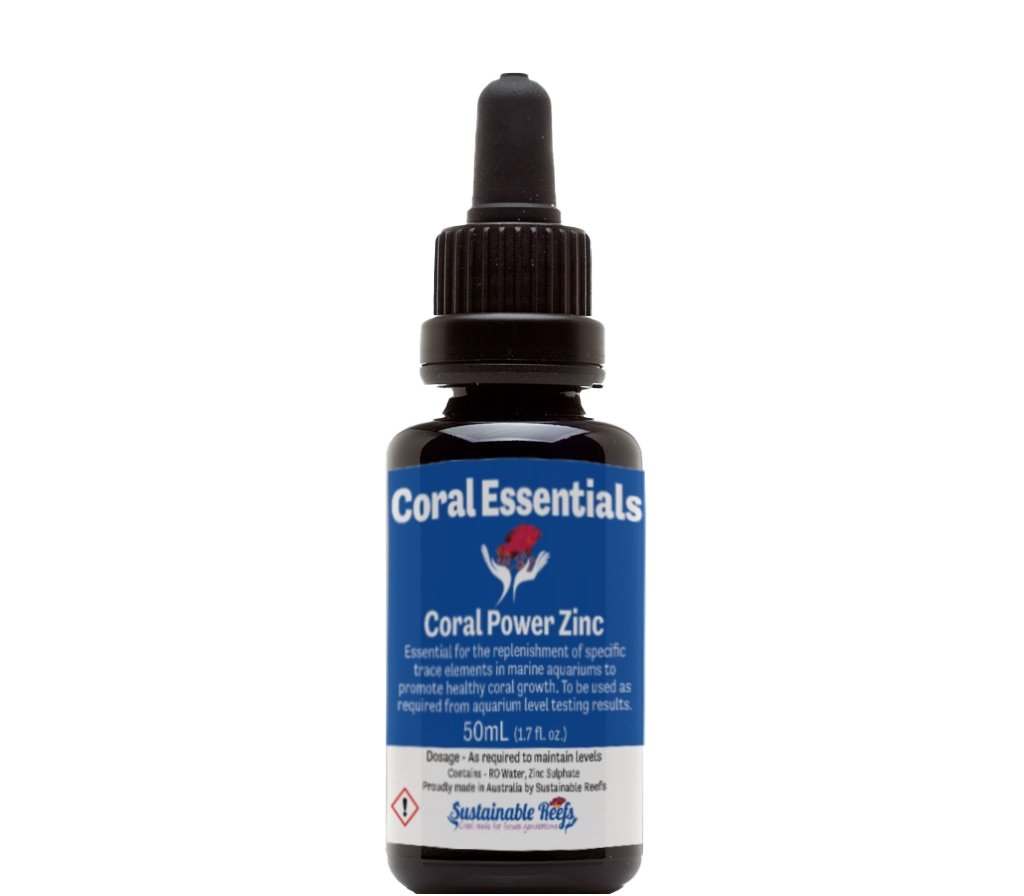 Coral Essentials, Coral Power Zinc - Keepin' it Reef