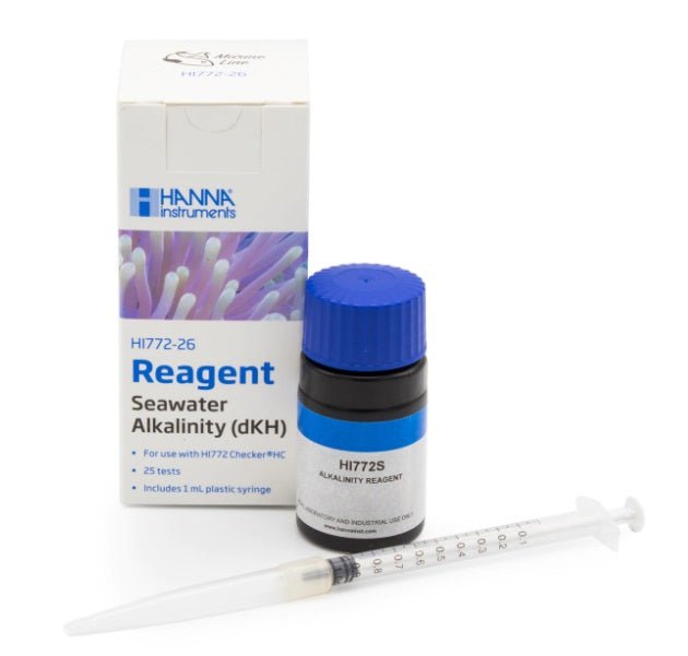 Hanna Marine Alkalinity Checker® HC Reagents for HI772 (25 Tests) - Keepin' it Reef