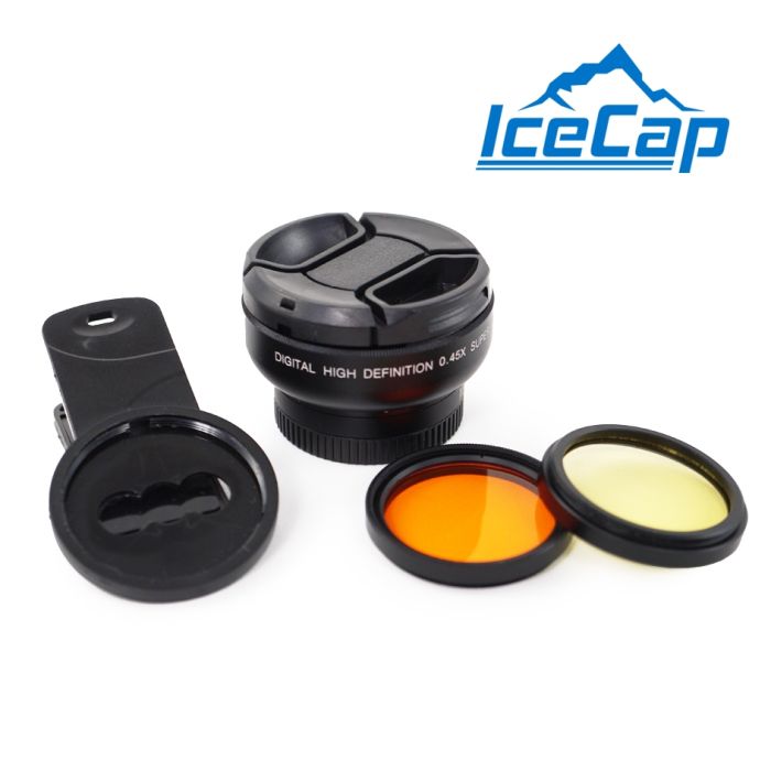 IceCap clip on aquarium photography stackable multi-lens-kit - Keepin' it Reef