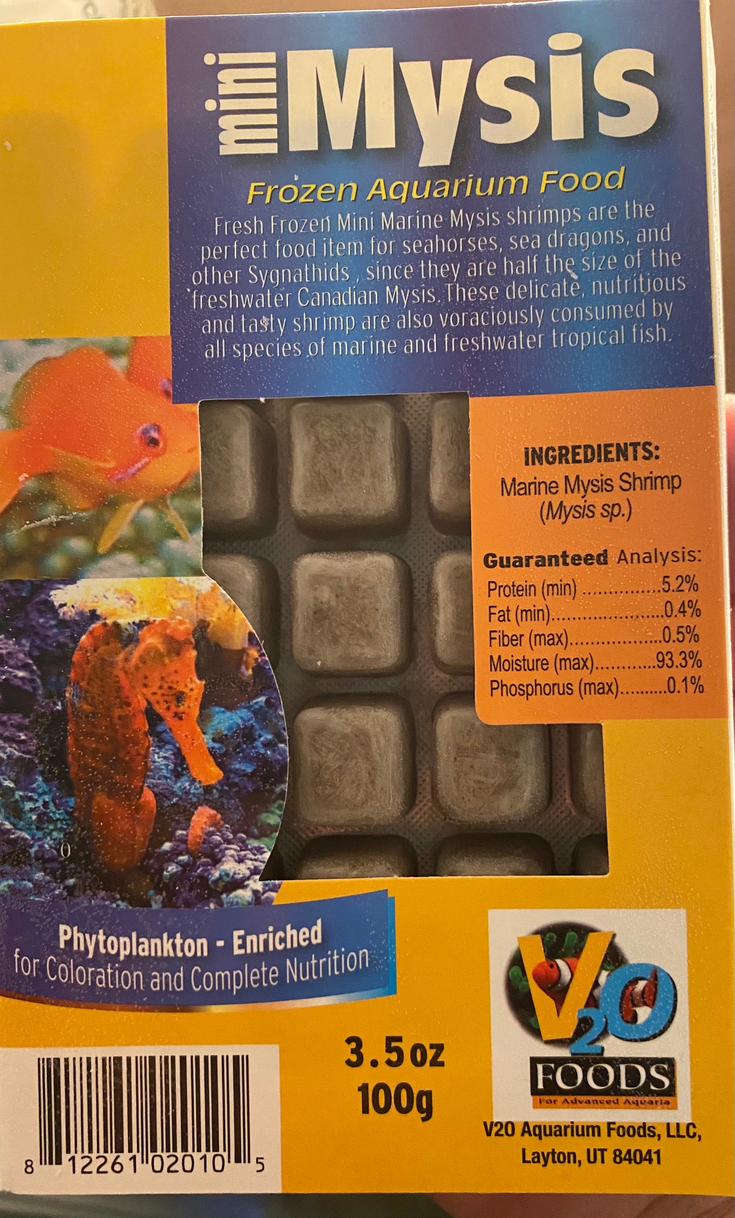 V2O, Mini Mysis, 3.5 oz (Local Sales Only)