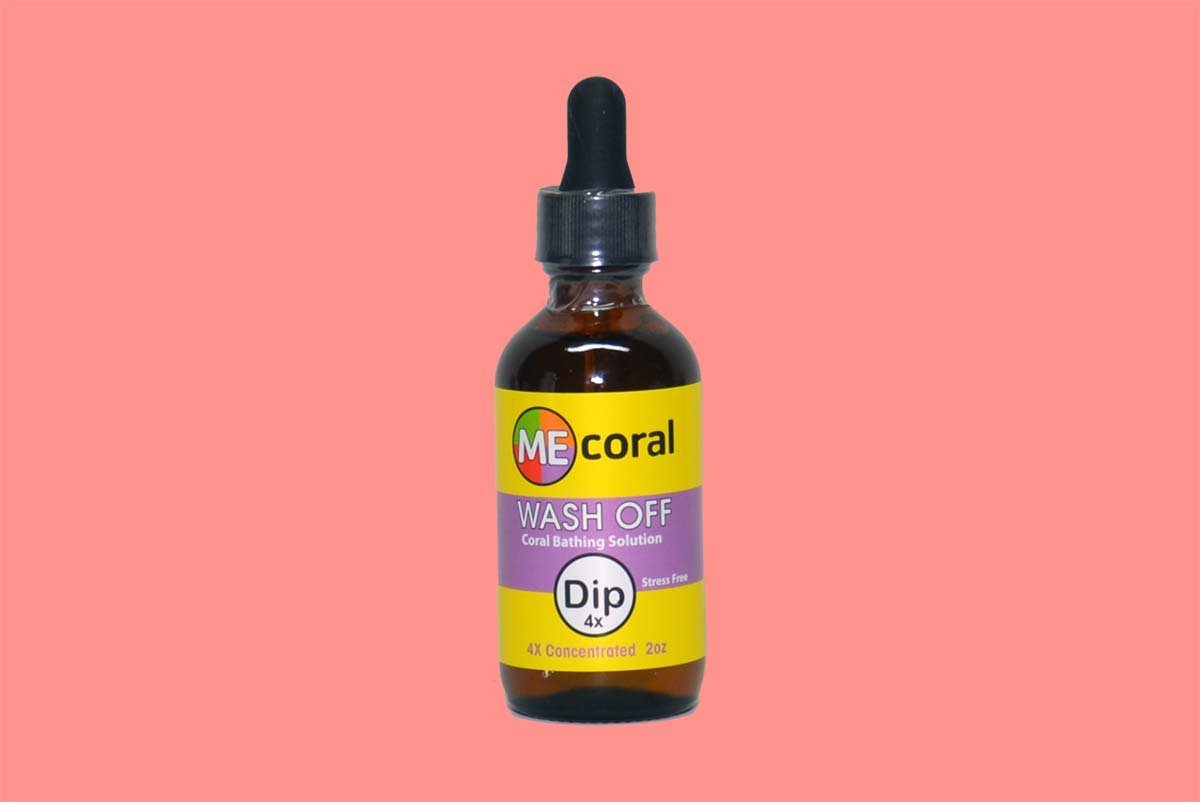 ME Coral Wash off 4X Concentrate, 2OZ - Keepin' it Reef