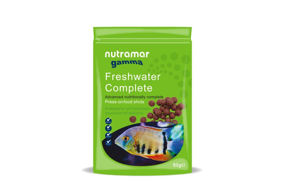 Nutramar, Freshwater Complete Press-on Shot, 60g - Keepin' it Reef