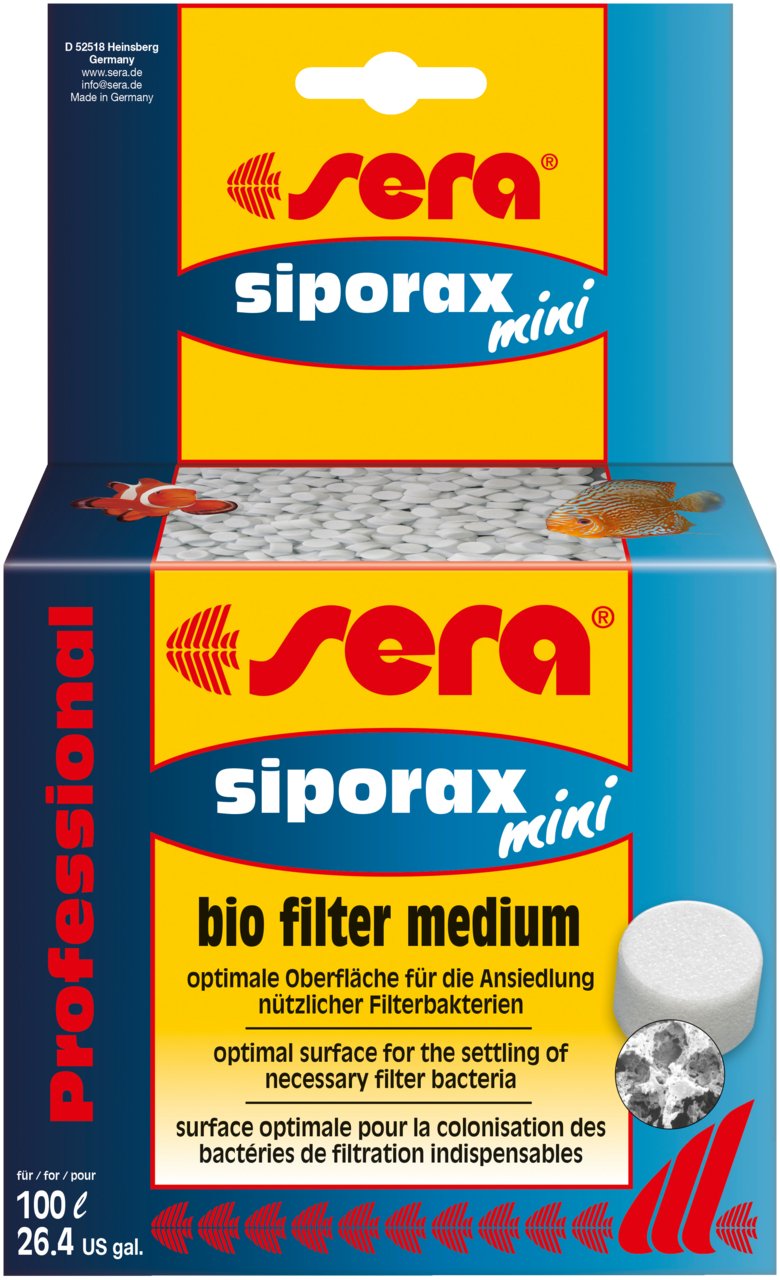 Sera Siporax Mini Professional bio media, 1.2oz - Keepin' it Reef