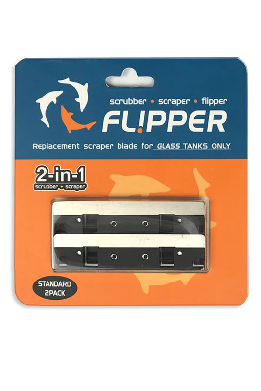 Flipper  Replacement Blades Stainless Steel 2 blades per package