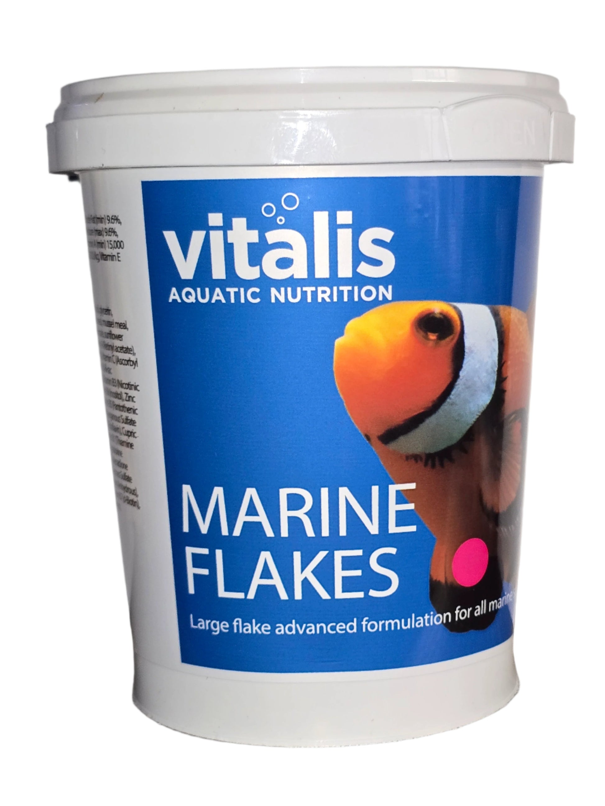 VITALIS MARINE FLAKES IN WHITE JAR