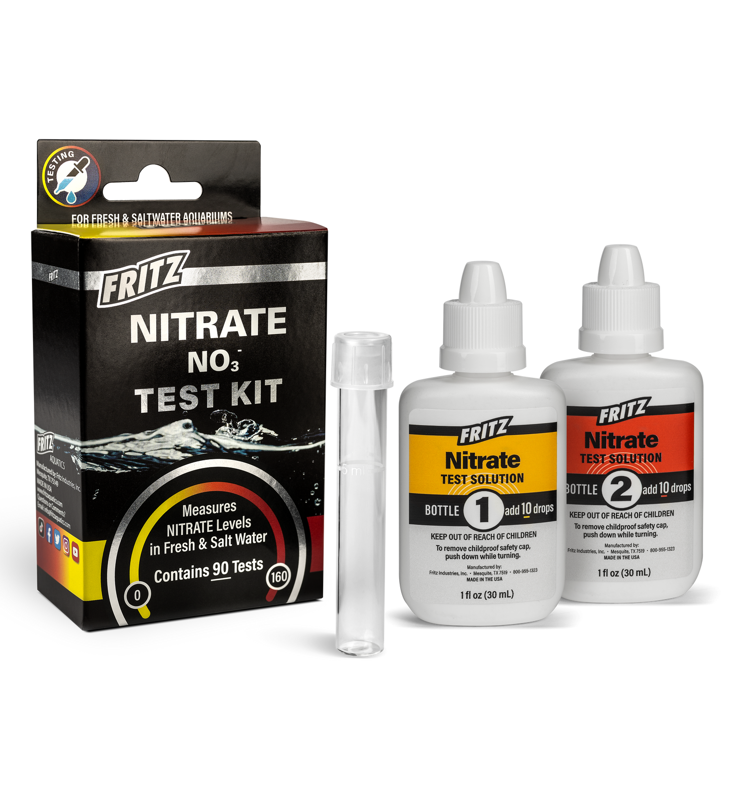 Fritz Nitrate Test Kit NO3