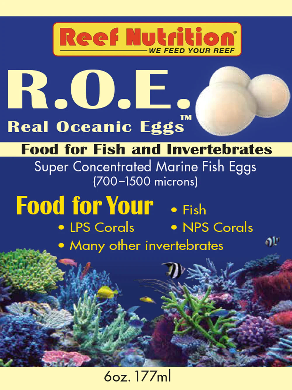 Reef Nutrition R.O.E. Real Oceanic Eggs