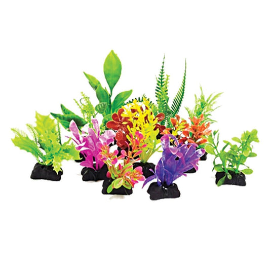 Aquatop, Assorted Color Aquarium Plants, 3 inch - Keepin' it Reef