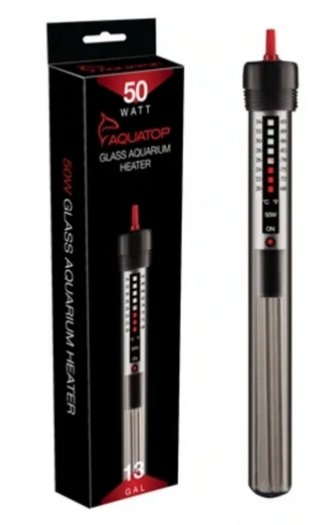 AQUATOP, GH-50W 50 Watt Aquarium Submersible Glass Heater - Keepin' it Reef