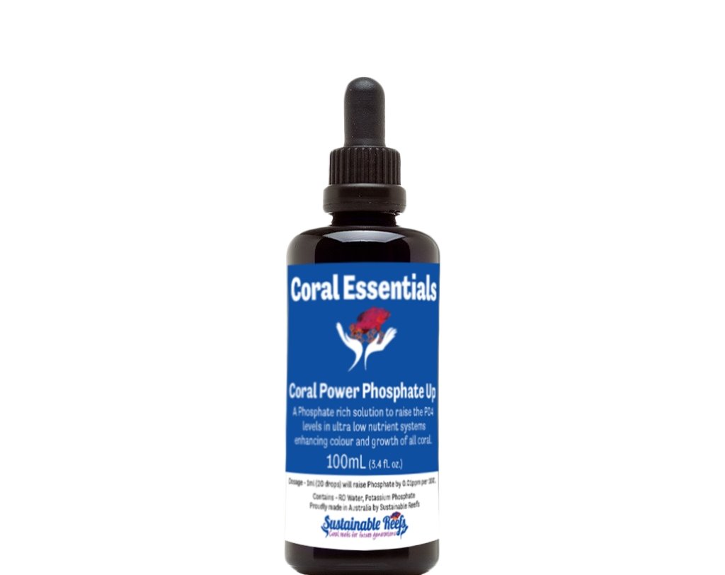 Coral Essentials, Coral Power Phosphate Up, 100ML - Keepin' it Reef