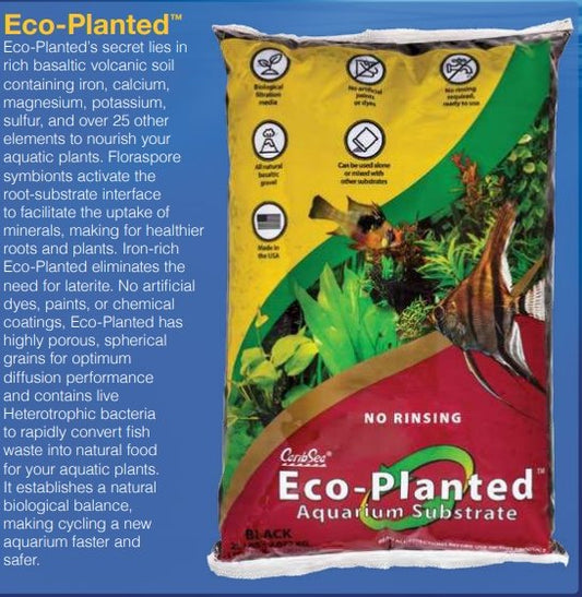 Eco-Planted Black, 20lb, by CaribSea - Keepin' it Reef