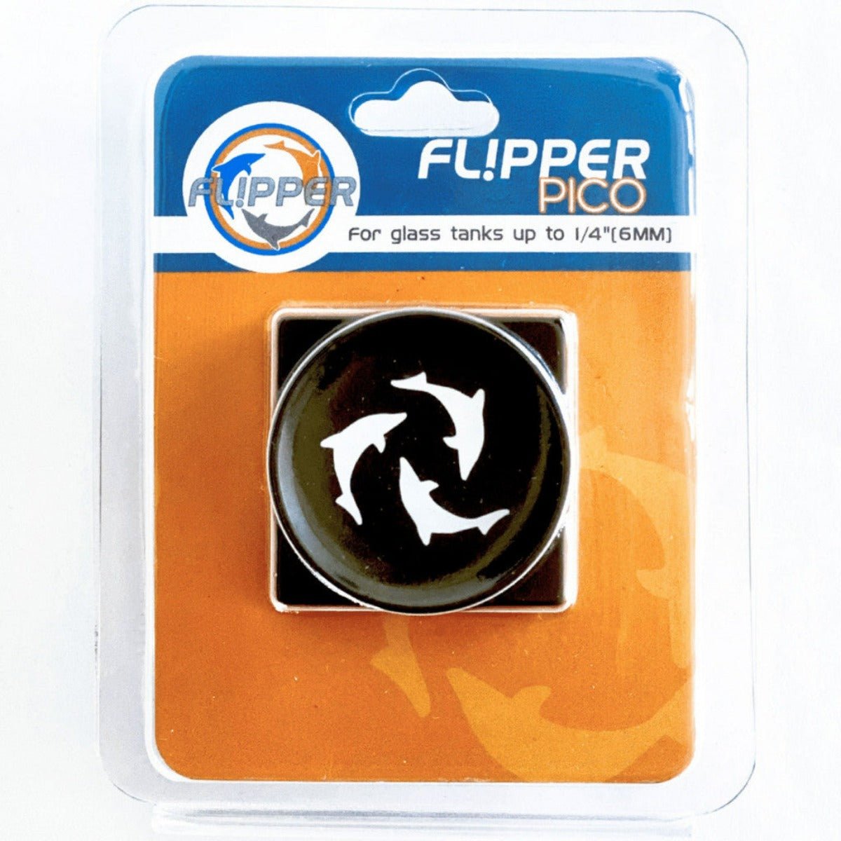 Flipper Pico Black Magnetic Algae Cleaner - Up to 1/4" - Keepin' it Reef