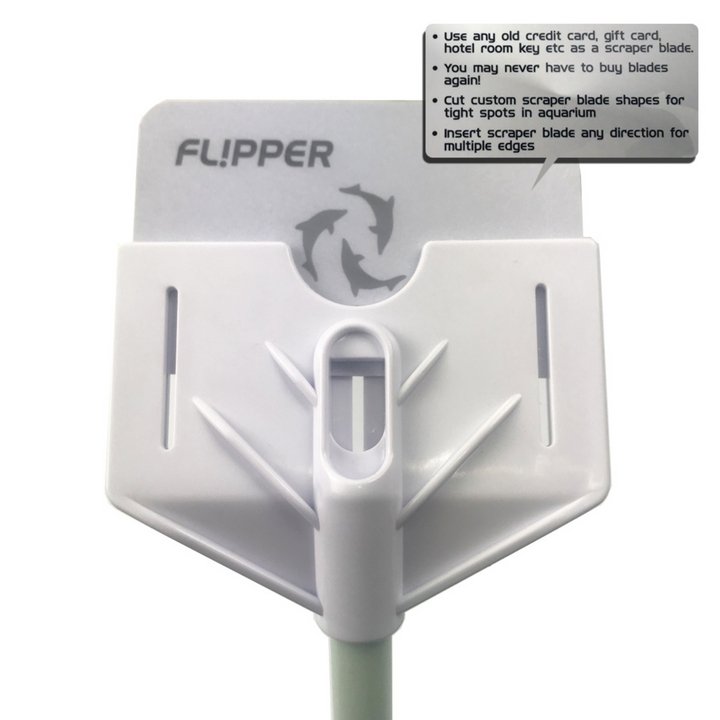 Flipper Platinum Hand Scraper for Glass and Acrylic Tanks - Keepin' it Reef