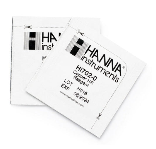 Hanna Copper High Range Checker Reagents 25 Tests - Keepin' it Reef
