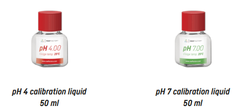 Ph 4.0 and 7.0 calibration fluids for Reef Factory systems - Keepin' it Reef