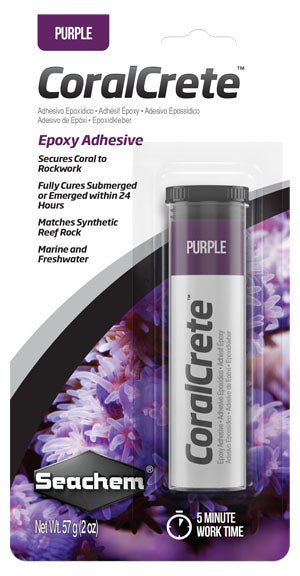 Seachem, CoralCrete, Purple - Keepin' it Reef