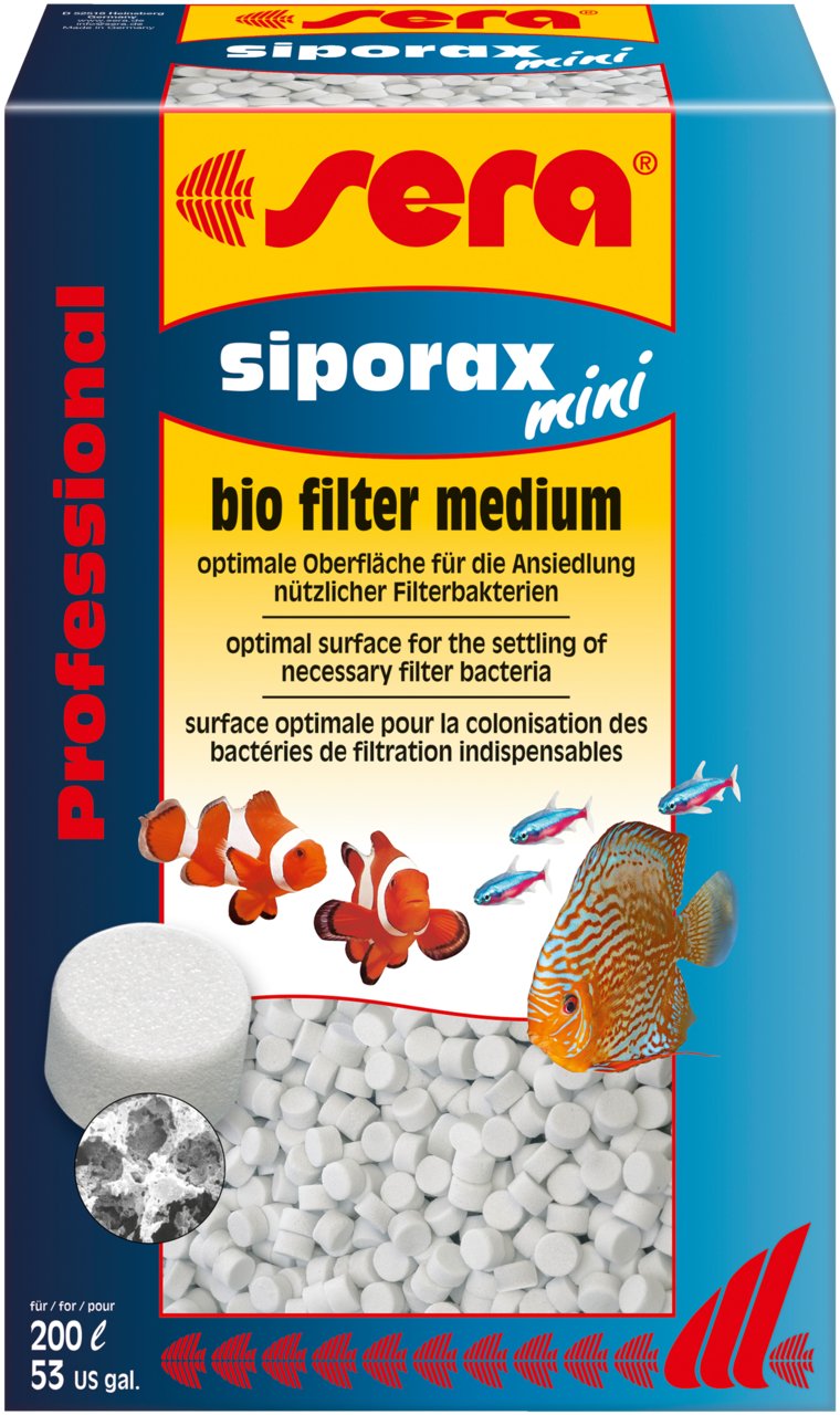 Sera Siporax Mini Professional bio media, 1.2oz - Keepin' it Reef