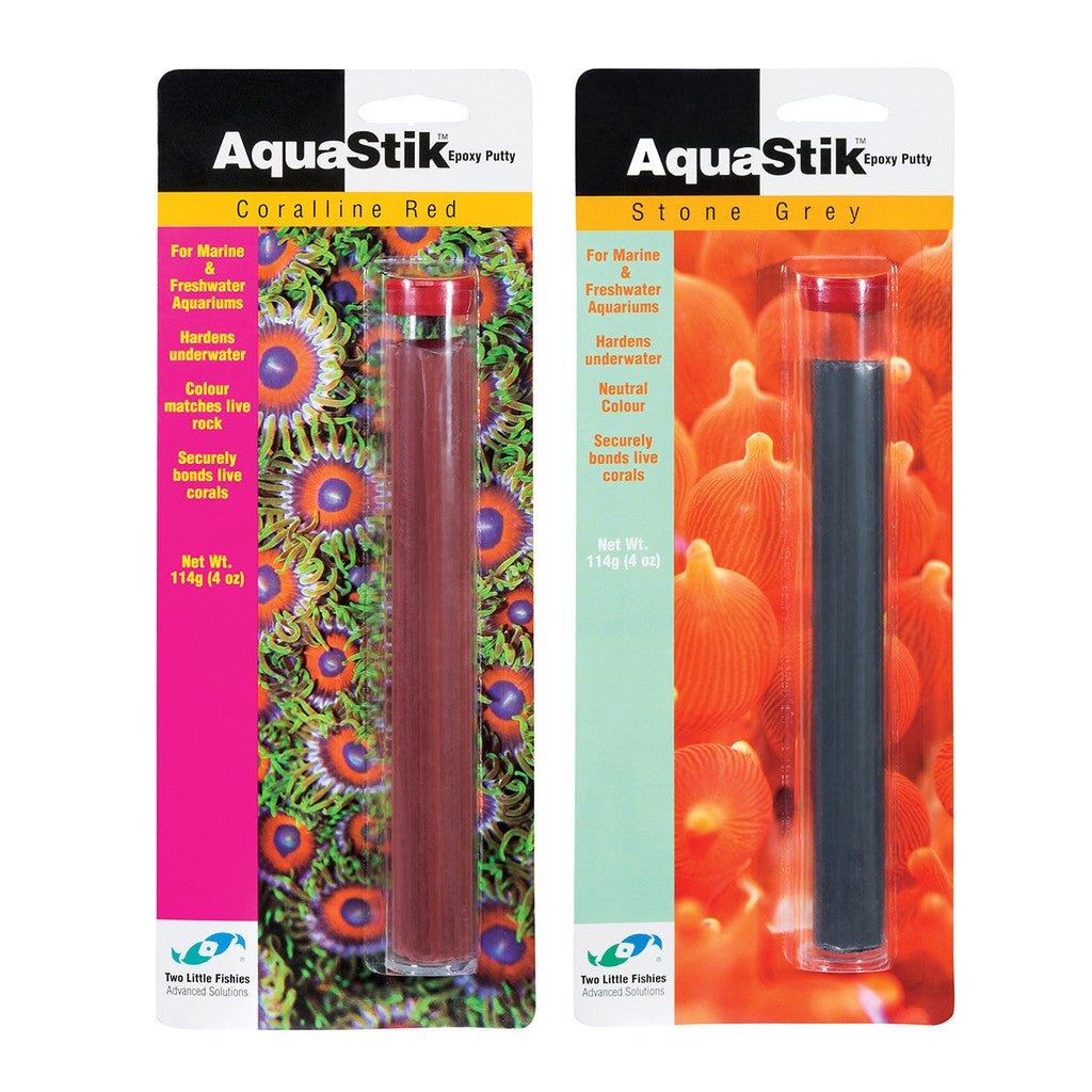 Two Little Fishies AquaStik Underwater Epoxy Putty, 4oz – Keepin' it Reef